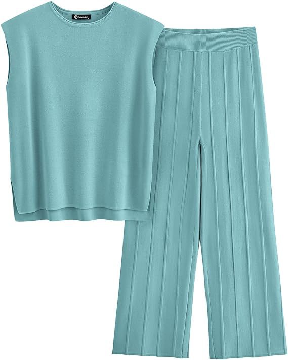 Conjunto chaleco y pantalón ancho