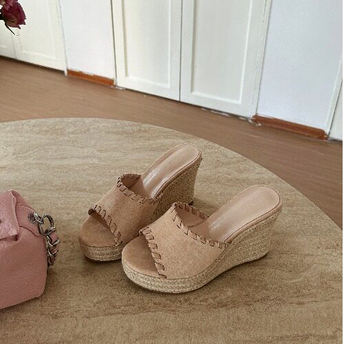 Sandalias de plataforma con cuña