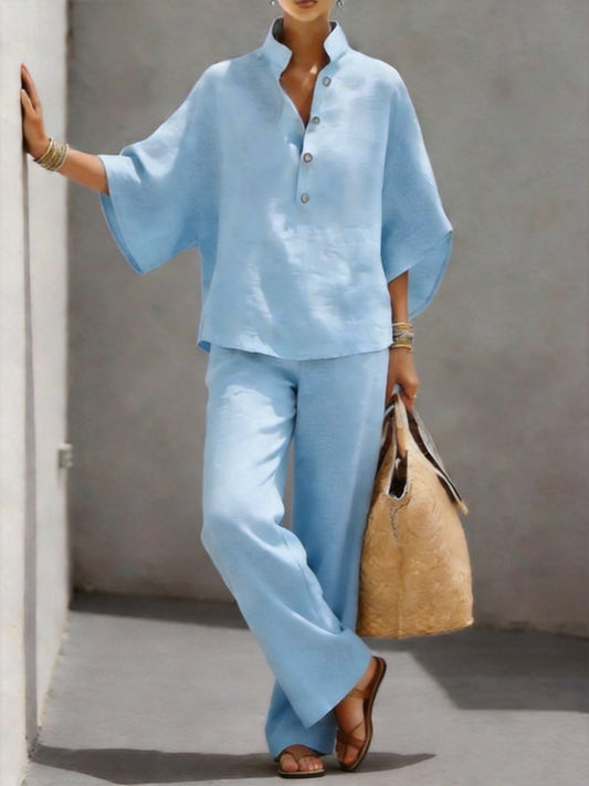 Conjunto de camisa y pantalón