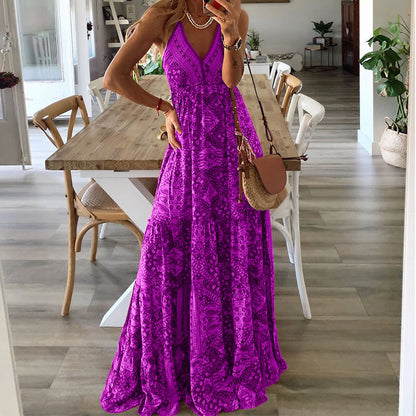 Vestido bohemio estampado floral
