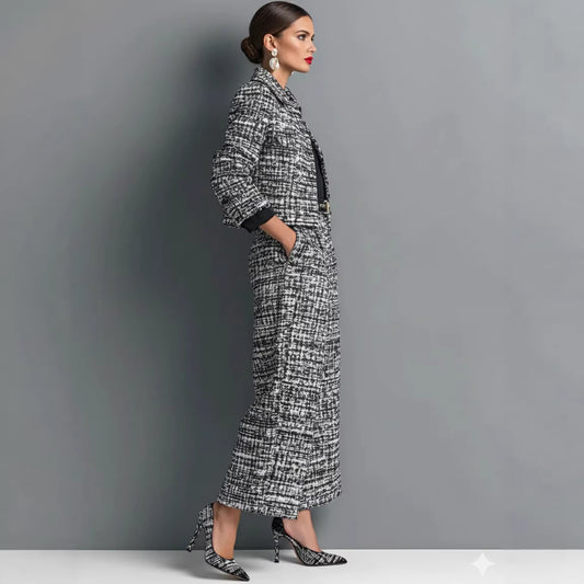 Conjunto de chaqueta y pantalón
