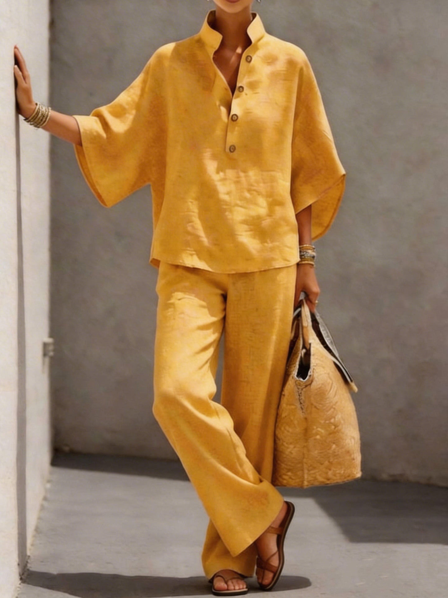 Conjunto de camisa y pantalón