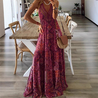 Vestido bohemio estampado floral