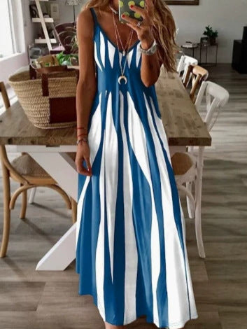 Vestido de falda larga