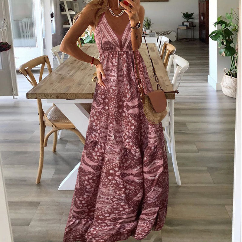 Vestido bohemio estampado floral