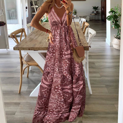 Vestido bohemio estampado floral
