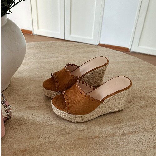 Sandalias de plataforma con cuña
