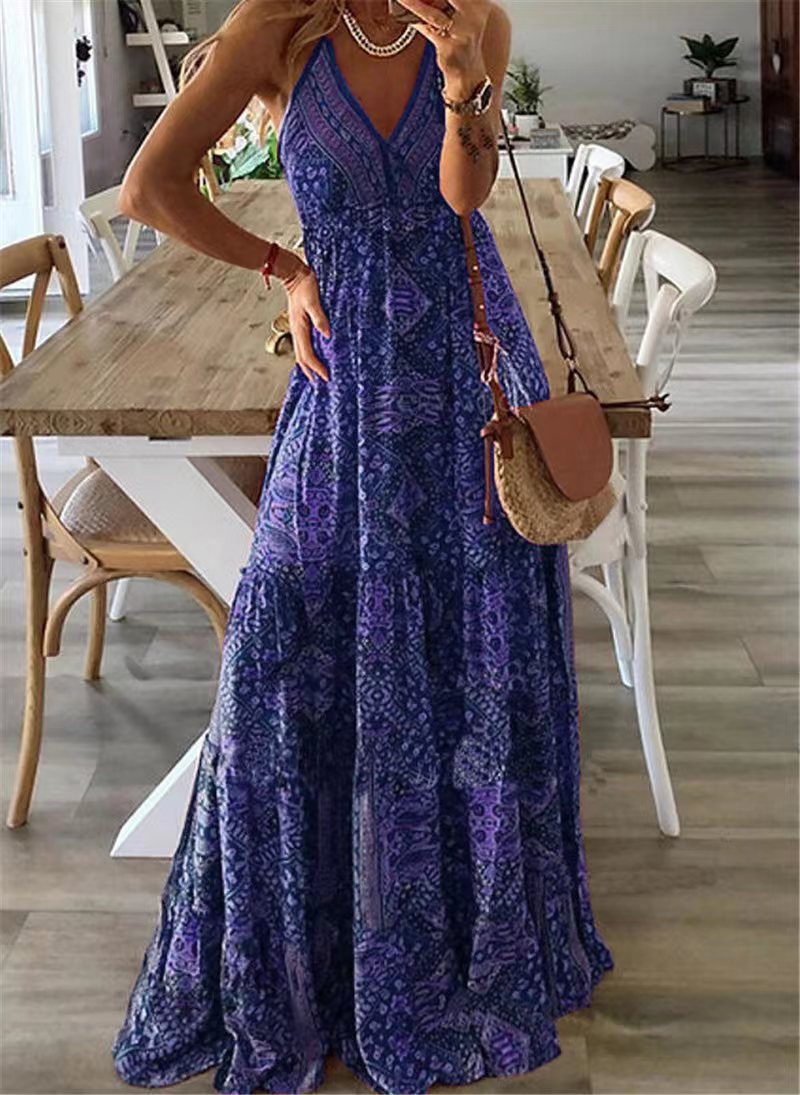Vestido bohemio estampado floral