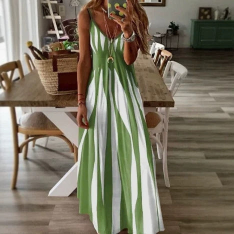 Vestido de falda larga