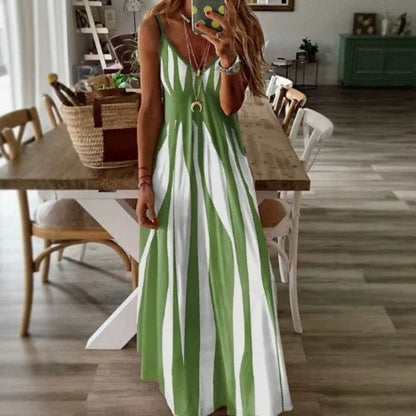 Vestido de falda larga