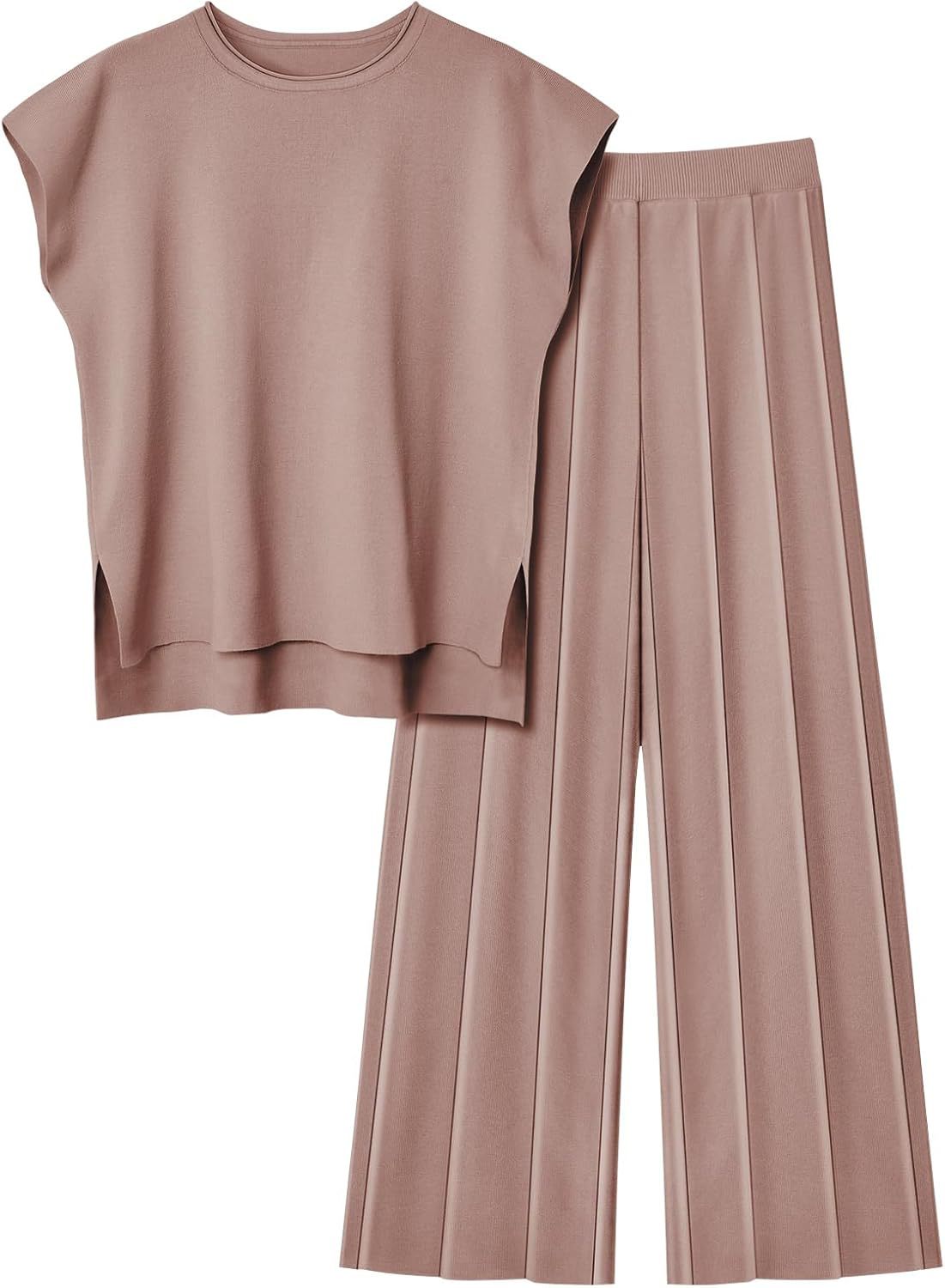 Conjunto chaleco y pantalón ancho