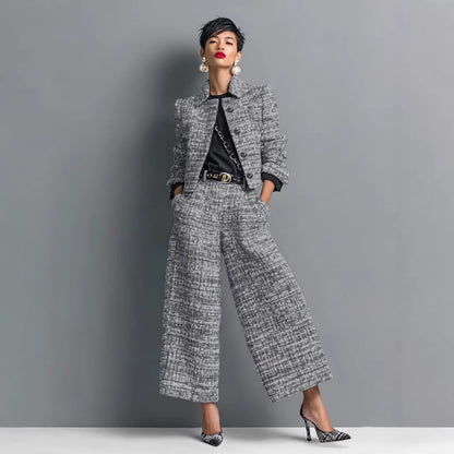 Conjunto de chaqueta y pantalón