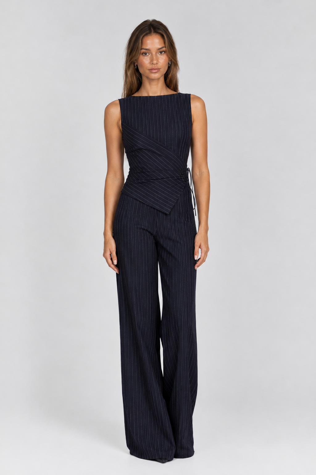 Conjunto rayado Santini