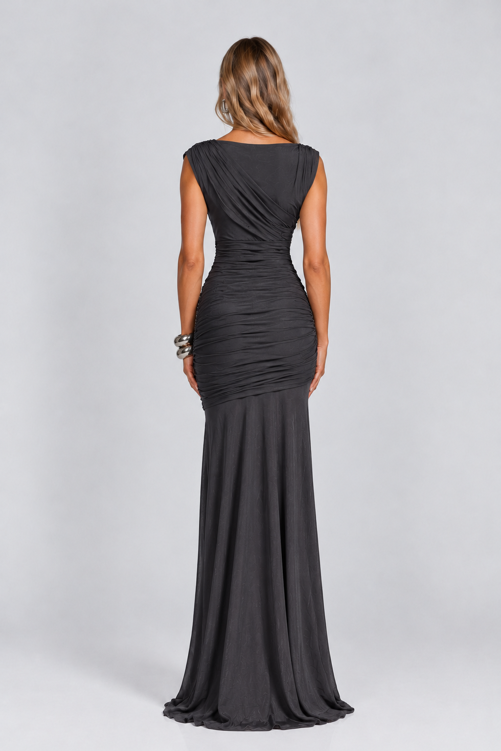 Vestido Santini marrón