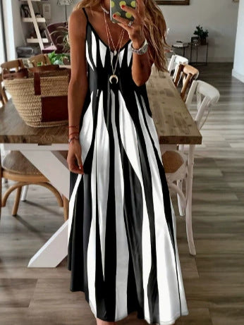 Vestido de falda larga
