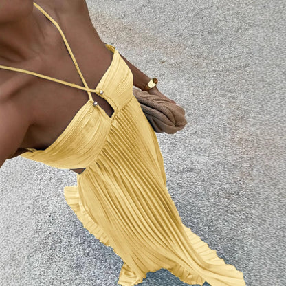 Vestido plisado