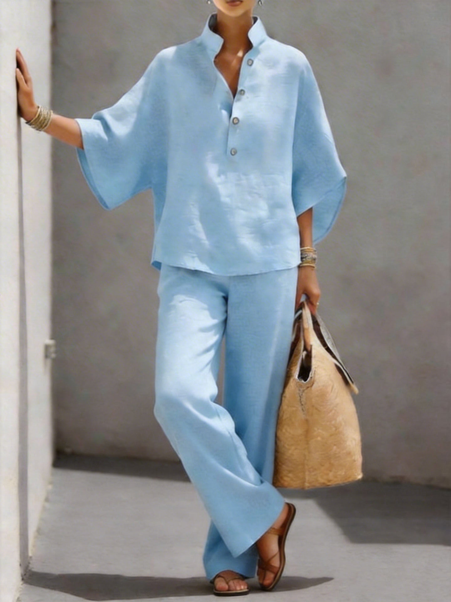 Conjunto de camisa y pantalón