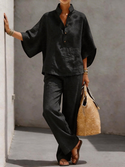 Conjunto de camisa y pantalón
