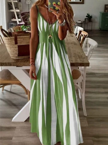 Vestido de falda larga