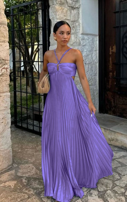 Vestido plisado