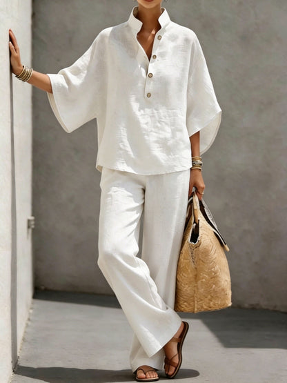 Conjunto de camisa y pantalón