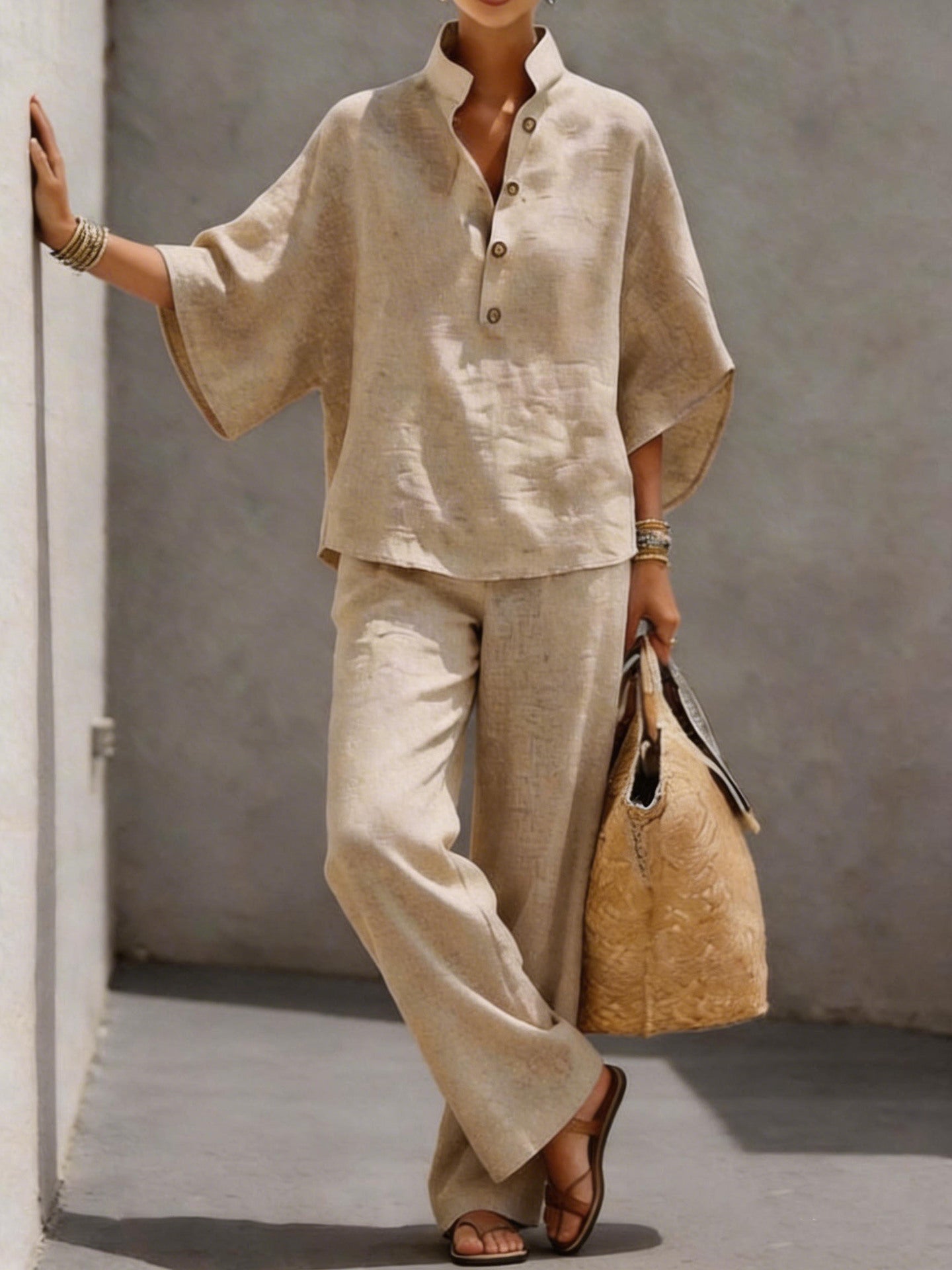 Conjunto de camisa y pantalón