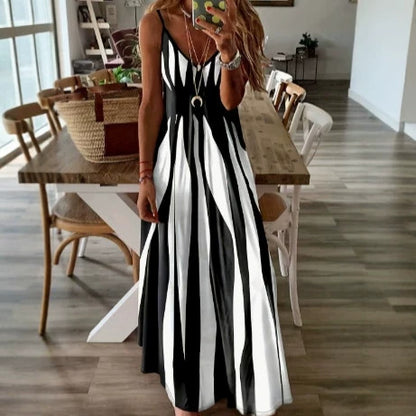 Vestido de falda larga